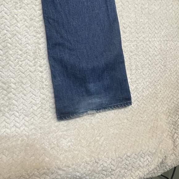 Paige Hollywood Hills Bootcut Jeans Sz 27 Classic Rise Y2K Embellished Denim - Picture 4 of 10